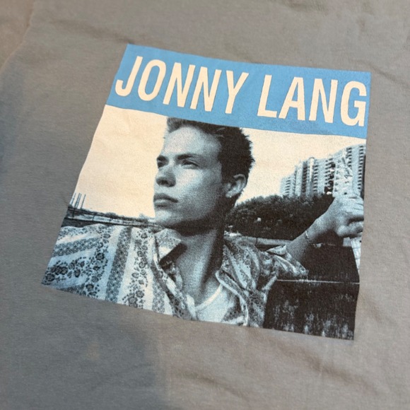 Vintage Jonny Lang Wander This World Tour 98-99 T-Shirt Mens Large Hanes Beefy-T - Picture 4 of 6